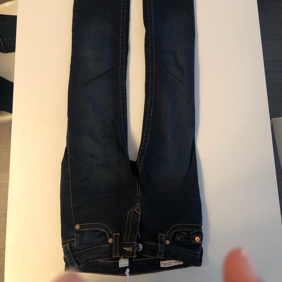 True Religion Billie Mid Rise Straight Leg Jeans - Picture 6 of 8